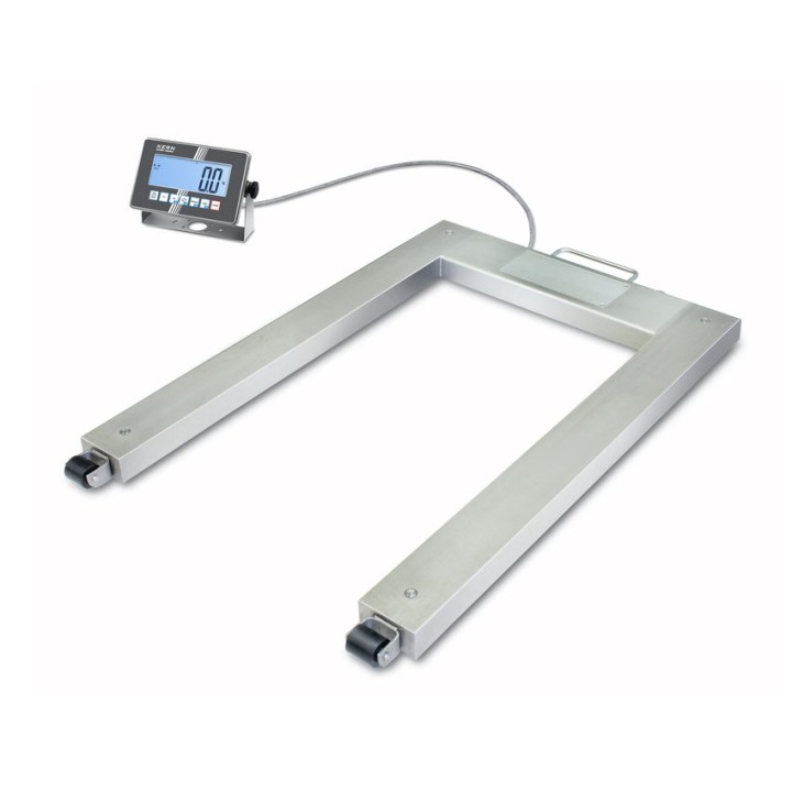 Báscula para palés en acero inoxidable KERN UXC 600K-1M
