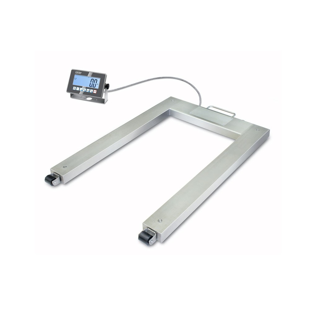 Báscula para palés en acero inoxidable KERN UXC 1.5T-4M Báscula para palés en acero inoxidable KERN UXC 1.5T-4M