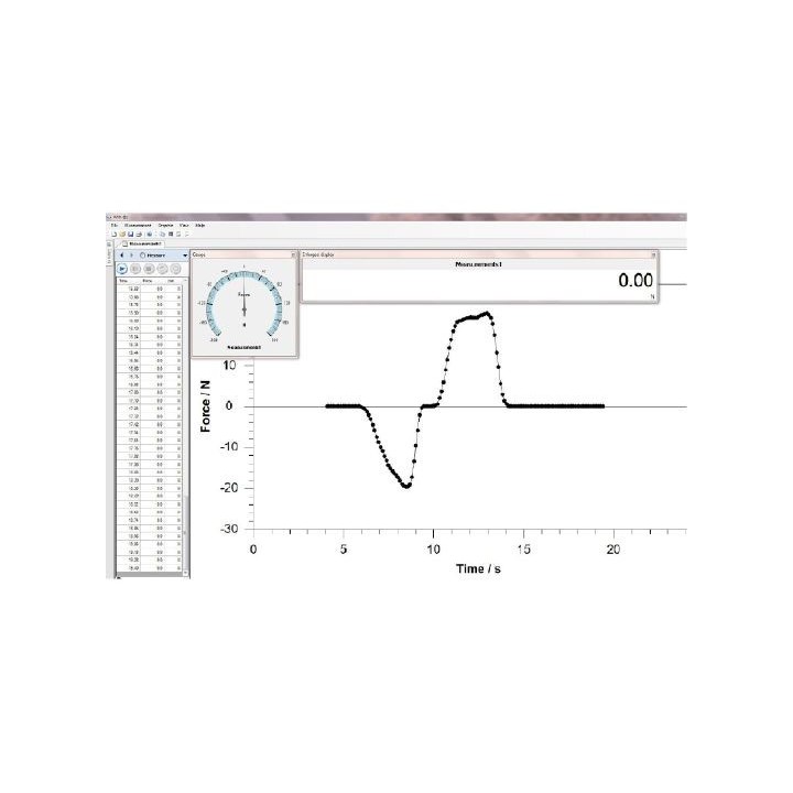 SAUTER AFH FAST Software para mediciones de fuerza-tiempo