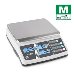 Báscula comercial KERN RPB con verificación OIML