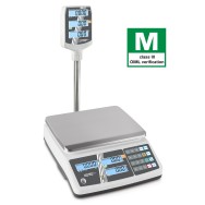 Báscula comercial KERN RPB con pantalla elevada