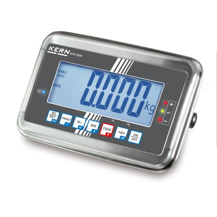 Báscula de plataforma de acero inoxidable KERN SFB 50K-3XL