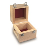 Caja de madera para pesos individuales apilables 50 kg