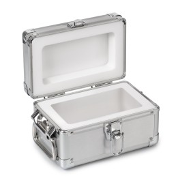Estuche protegido de aluminio para pesas rectangulares