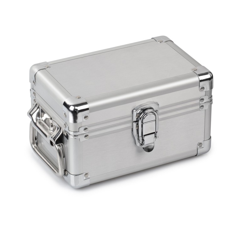 Estuche protegido de aluminio para pesas rectangulares