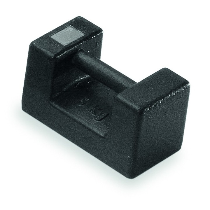 Pesa de calibración de bloque OIML M1 clase 50 kg hierro fundido