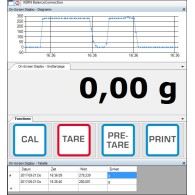 Software para transmisor de pesaje digital KERN YKV-01