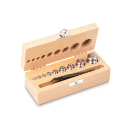 Juego de pesas de calibración 1 g - 100 g clase M1