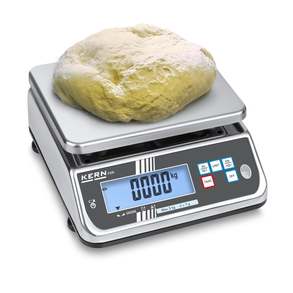 KERN FXN 10K-3N Balanza para alimentos IP68
