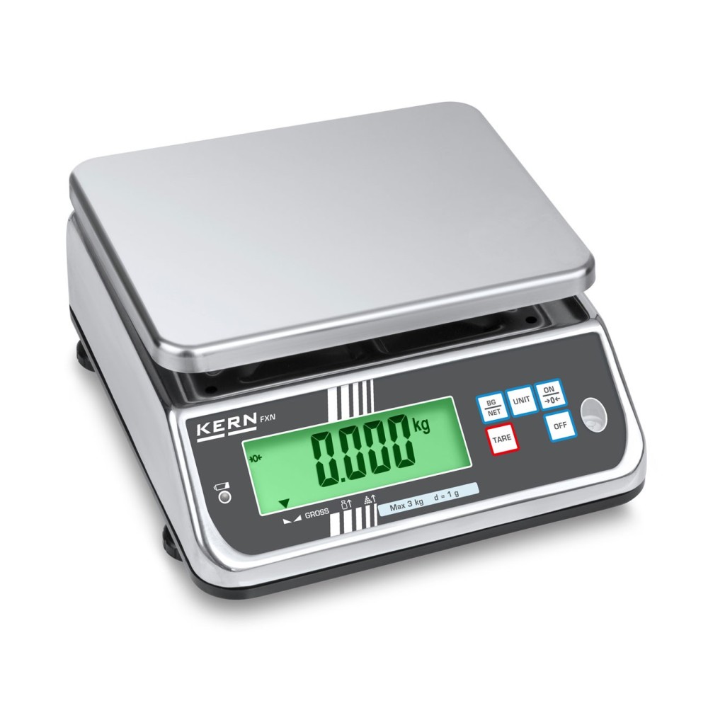 KERN FXN 6K-3M Balanza para alimentos IP68