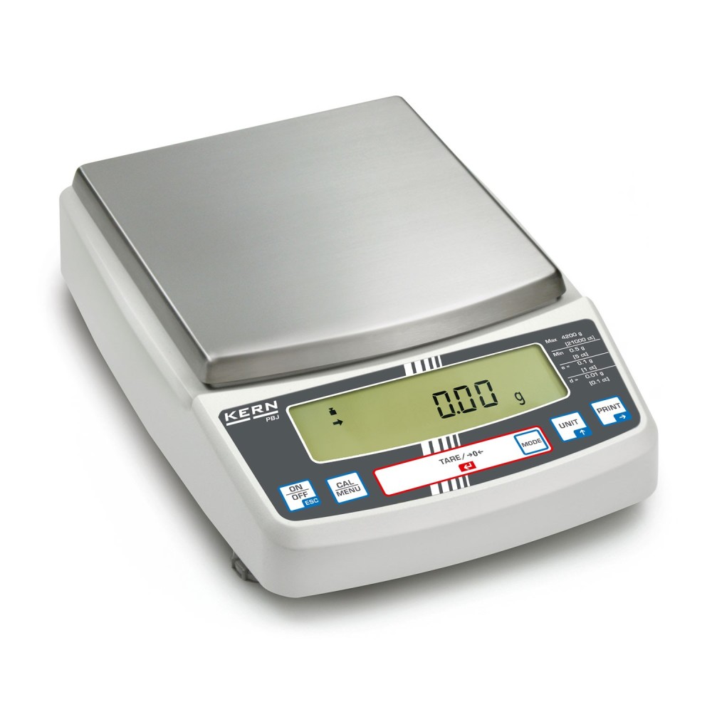 KERN PBJ 4200-2M Balanza de precisión 0,01g KERN PBJ 4200-2M Balanza de precisión 0,01g