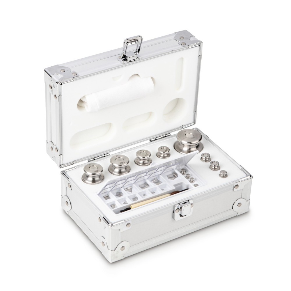 Conjuntos de pesas de calibración 1 mg - 500 g OIML Clase F1