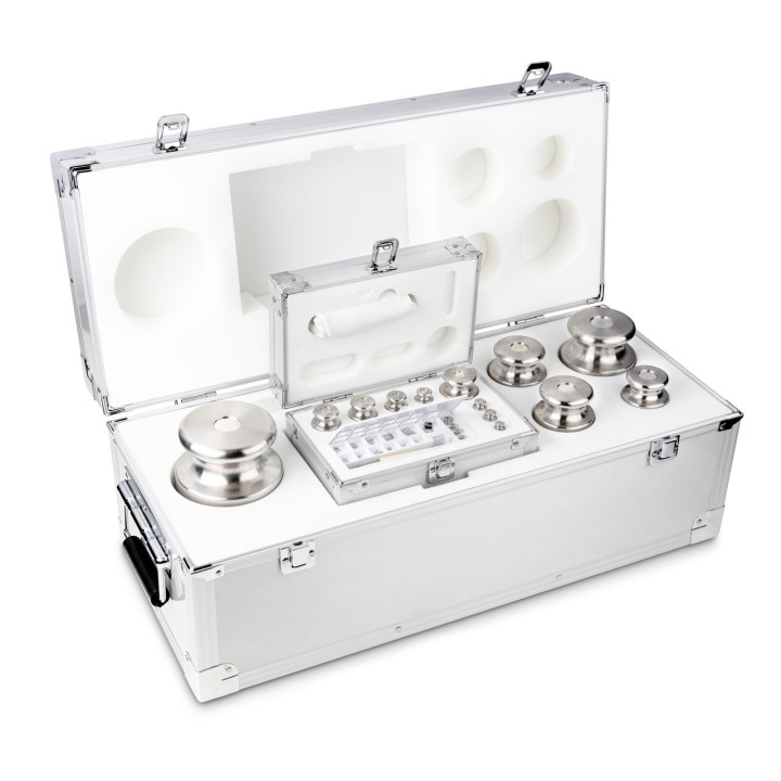 Juego de pesas de calibración 1 mg - 10 kg OIML Clase E1 / ASTM 1