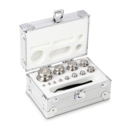 Juego de pesas de calibración 1g - 500g OIML Clase E1 / ASTM 1