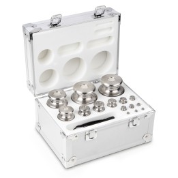 Juego de pesas de calibración 1g - 2 kg OIML Clase E1 / ASTM 1