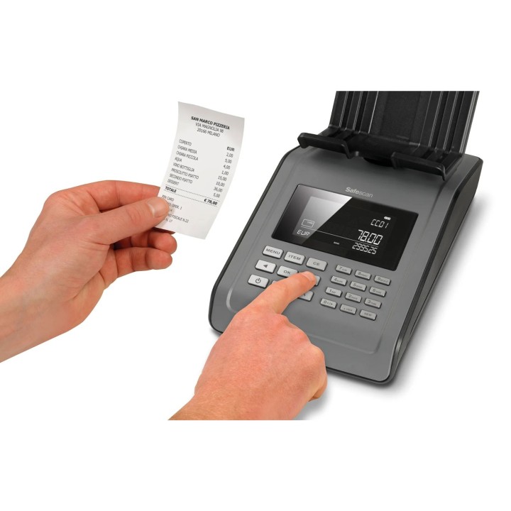 Balanza contadora de dinero Safescan 6185