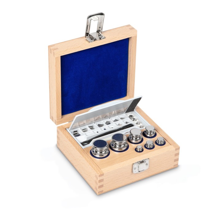 Juego de pesas de calibración 1 mg - 200 g OIML Clase E1 / ASTM 1