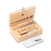Juego de pesas de calibración 1 mg - 100 g OIML Clase F2