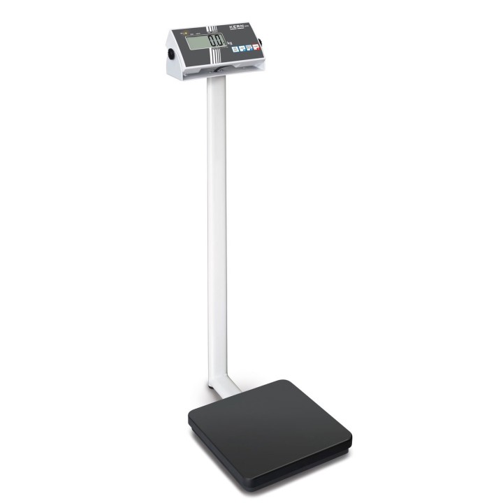 Báscula de suelo personal KERN MPB 300K100P con soporte