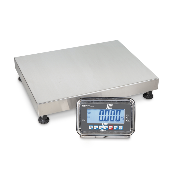 Balanza de plataforma de acero inoxidable KERN SFB 100K-2XLM