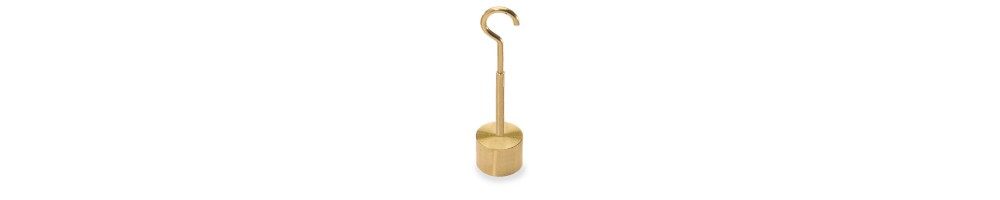 Barra de soporte para pesas de ranura, aluminio o acero inoxidable