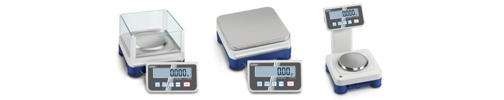 Balanza de precisión KERN PCD con plataforma separada